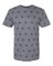 Men’s Star Print Crewneck T-Shirt for Casual, Street & Everyday Style Wear